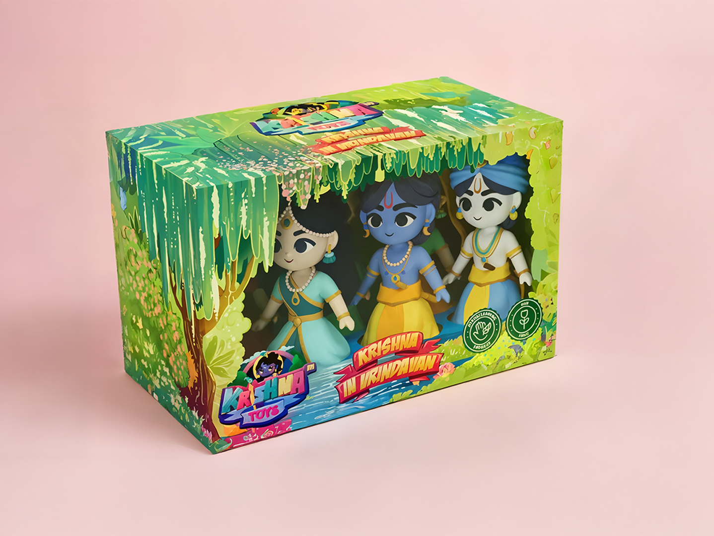 Playset "Krishna & friends in Vrindavan"