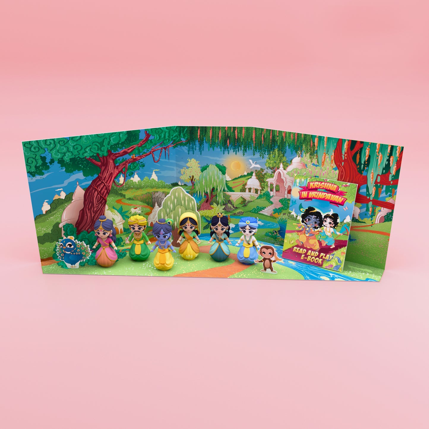 Playset "Krishna & friends in Vrindavan"